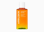 APRILSKIN Carrotene IPMP Exfoliating Body Wash 300ml by ProtoClinical shown in a clean body wash product graphic on a light background, highlighting the bottle packaging for a k-beauty routine.