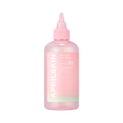 APRILSKIN Pink Aloe Vitamin C Soothing & Brightening Toner 250ml by ProtoClinical presented in a branded thumbnail-style graphic featuring the toner bottle for a k-beauty skincare routine.