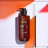 ProtoClinical k-beauty Ryo Hair Strenghten & Volume Shampoo 480ml single front-facing shampoo bottle on a clean white background with a printed label