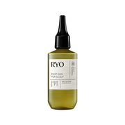 ProtoClinical k-beauty Ryo Root:Gen Hair Loss Care Scalp Essence 80ml single pale green scalp essence package centered upright on a light background.