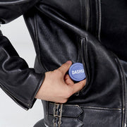 ProtoClinical k-beauty DASHU For Men Premium Ultra Holding Power Wax 15ml single round wax jar centered in a square product shot with deep blue and charcoal tones on a light background.
