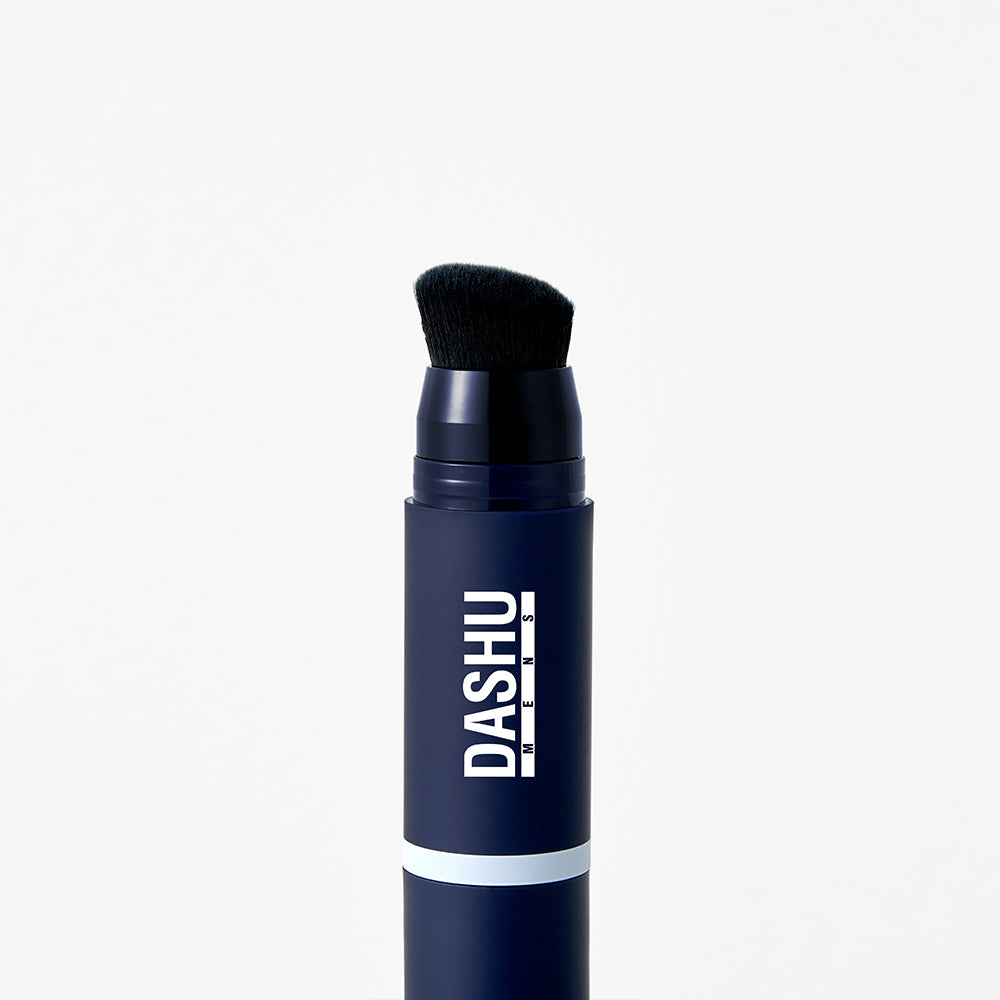 ProtoClinical k-beauty slim pale aqua beauty product silhouette centered on a white background.
