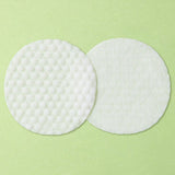 ProtoClinical k-beauty WELLAGE Real Cica Calming Big Embo Toner Pad 70pads / 160ml green toner pad detail graphic with soft pale blocks and a centered layout