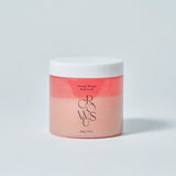 ProtoClinical k-beauty soft pink round beauty product on a pale aqua and white background.