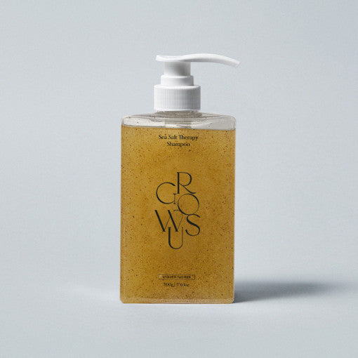 ProtoClinical k-beauty beauty product packaging with a warm brown vertical silhouette and pale blue side shading on a light background.