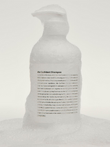 ProtoClinical k-beauty soft mauve and gray beauty graphic with a darker vertical center on a pale background.