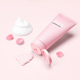 ProtoClinical k-beauty [so natural] All Clean Fixx Cleansing Foam 200ml single cleansing foam package shown in a square packshot with pink label details on a clean white background