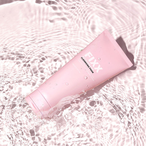 ProtoClinical k-beauty [so natural] All Clean Fixx Cleansing Foam 200ml single cleansing foam package shown in a square packshot with pink label details on a clean white background