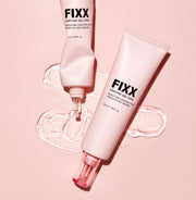 ProtoClinical k-beauty skincare product packaging in warm brown and pale blue tones on a light background.