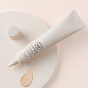 ProtoClinical k-beauty [so natural] SO Vegan Calming BB Cream 30ml single upright beige-gray BB cream package centered on a warm beige background