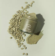 ProtoClinical k-beauty [so natural] So Vegan Green Bean Coffee Scrub 105ml shown as a single upright olive green package centered on a white background