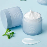 ProtoClinical k-beauty [so natural] So Vegan Ice Plant Water Cream 70ml single upright blue water cream package centered on a pale blue and white background