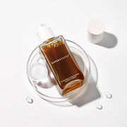 ProtoClinical k-beauty [so natural] Super Benone 365 Multi Serum 80ml single upright amber serum bottle centered on a pale blue and lavender background