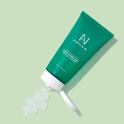 ProtoClinical k-beauty green beauty product packaging on a warm beige background.