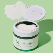 ProtoClinical k-beauty soft green and lavender beauty graphic with a dark green accent.