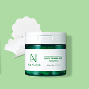 ProtoClinical k-beauty green and white beauty product packaging on a soft green background.