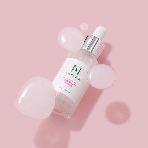 ProtoClinical k-beauty mauve beauty graphic with soft pink and gray tones.