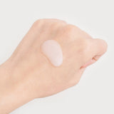 ProtoClinical k-beauty peach-centered beauty graphic on a pale blue and cream background.