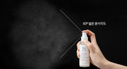 ProtoClinical k-beauty dark beauty product packaging on a black background.