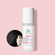 ProtoClinical k-beauty cosmetic packaging in soft pink and beige tones on a light background.