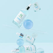 ProtoClinical k-beauty light blue beauty graphic on a pale background.