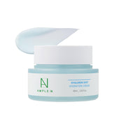 AMPLE:N Hyaluron Shot Hydration Cream 60ml by ProtoClinical presented in a product-focused hydration cream image on a clean background, highlighting the cream packaging for a k-beauty skincare routine.