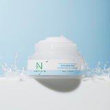 ProtoClinical k-beauty pale blue beauty product graphic with a darker accent near the base.