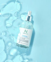 AMPLE:N Hyaluron Shot Light Ampoule Jumbo 100ml by ProtoClinical displayed in retail-style jumbo ampoule packaging on a white background, highlighting the large bottle presentation for a k-beauty skincare routine.
