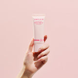 AMPLE:N Solar Shot Peach Tone Up Suncream 40ml by ProtoClinical displayed as a close product packshot with the peach tone-up suncream tube on white for a k-beauty skincare routine.