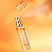 ProtoClinical k-beauty warm orange beauty gradient with a pale yellow highlight on a soft background.