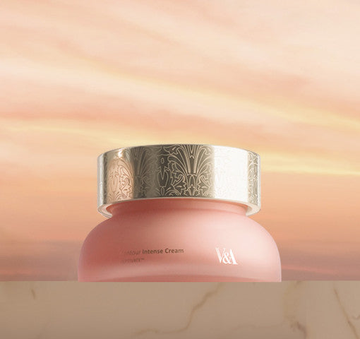 ProtoClinical k-beauty warm tan beauty bottle silhouette centered on a light beige background.