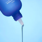 ProtoClinical k-beauty mauve beauty bottle silhouette centered on a warm beige background with darker side tones.
