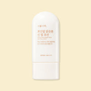 ProtoClinical k-beauty Shingmulnara White Rice Bright Tone Sun Gel Lotion 60ml SPF50+ PA++++ multiple warm gold and honey-toned gel lotion packages arranged side by side on a golden background.