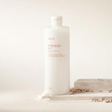 ProtoClinical k-beauty Shingmulnara White Rice Bright Tone Toner 500ml shown as a single centered upright toner package in a square studio packshot on a light background.