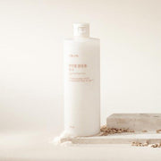 ProtoClinical k-beauty Shingmulnara White Rice Bright Tone Toner 500ml shown as a single centered upright toner package in a square studio packshot on a light background.