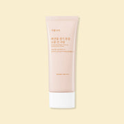 ProtoClinical k-beauty Shingmulnara White Rice Bright Tone Up Moisture Sun Cream 100ml SPF50+ PA++++ single upright sun cream package centered on a light background.