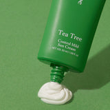 ProtoClinical k-beauty green beauty product silhouette with a pale lower-center highlight and a dark green right panel on a light background.