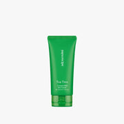 ProtoClinical k-beauty green beauty product silhouette with soft pink upper accents on a light background.