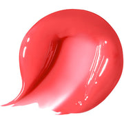 ProtoClinical k-beauty peripera Heart Jam Glow Lip bright coral rounded swatch on a pale aqua and white background