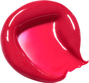 ProtoClinical k-beauty peripera Heart Jam Glow Lip bright red lip-shaped swatch on a pale aqua and white background