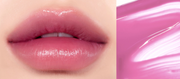 ProtoClinical k-beauty peripera PERIPERA Water Bare Tint single wide lip tint swatch in berry-pink tones on a pale background