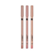 ProtoClinical k-beauty the SAEM Cover Perfection Lip Pencil 2g slim beige package standing upright on a pale blue and white background