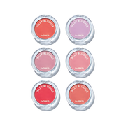 ProtoClinical k-beauty The SAEM Jelly Blusher 4.5g * 6 colors single soft pink blush compact centered on a clean white background