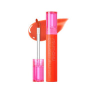 ProtoClinical k-beauty 16BRAND 16 FRUIT-CHU COLLAGEN JELLY TINT (3colors) single square jelly lip tint package in a front-facing product packshot on a clean white background