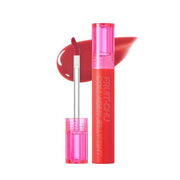 ProtoClinical k-beauty 16BRAND 16 FRUIT-CHU COLLAGEN JELLY TINT (3colors) single square jelly lip tint package in a front-facing product packshot on a clean white background