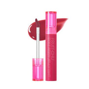 ProtoClinical k-beauty 16BRAND 16 FRUIT-CHU COLLAGEN JELLY TINT (3colors) single square jelly lip tint package in a front-facing product packshot on a clean white background