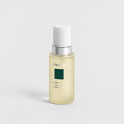 ProtoClinical k-beauty ViveLab Revive Therapy Hair Scalp Enhancing Foam 100ml translucent pale yellow pump bottle with a white cap and green label centered on a light gray background