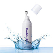 ProtoClinical k-beauty withbecon Nourisher.zip Hair Serum Ampoule 30ml in a single slim hair serum ampoule bottle, centered upright on a soft light background