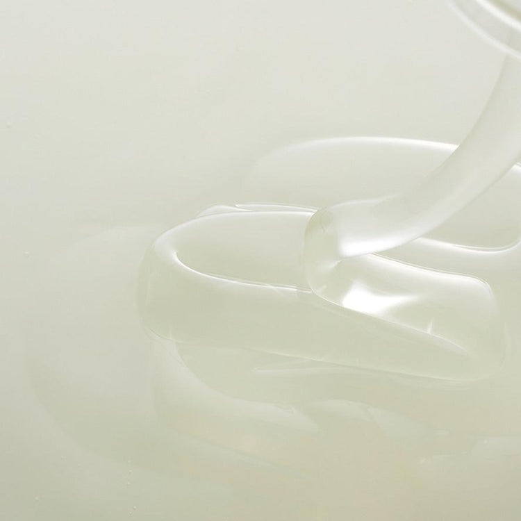 ProtoClinical k-beauty pale sage beauty graphic with a soft gray center on a light background.