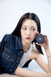 O HUI Ultimate Fit Longwear Jean Cushion 15g X 2ea (SPF 35/PA++) (2colors) by ProtoClinical shown as a k-beauty cushion compact on a light background.